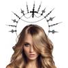 Lolita Spiked Headpiece Gothic Renaissance Cosplay Headband Women Halo Sun Crown  Birthday Party