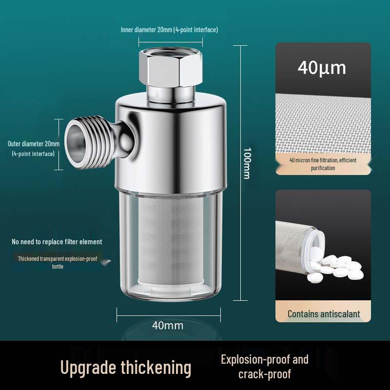 Household Tap Water Pre-filter for Washers, Heaters, and Purifiers