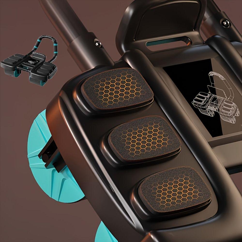 6/8 Elbow Support Abdominal Workout Roller Automatic Rebound Arm Abdominal Device Beginners