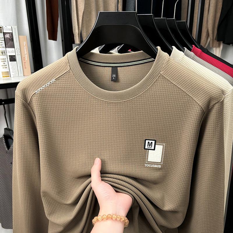 

Men s Embroidered Long-Sleeve Hoodie - Autumn/Winter, Loose Fit, Trendy and Versatile XXL for 145-160 kg