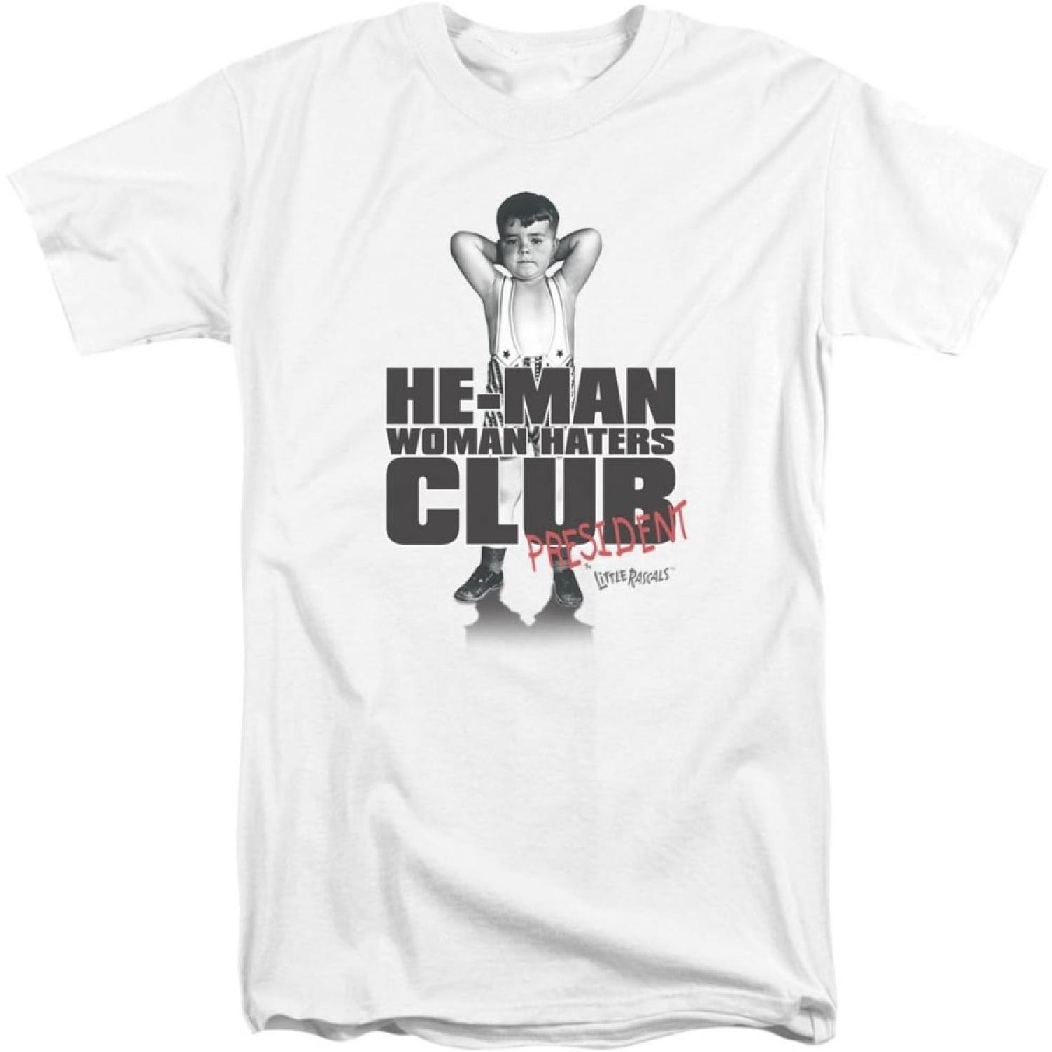 

Little Rascals - Mens Club President Tall T-Shirt XXXXXL білий