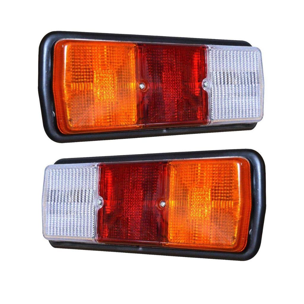 APSMOTIV 2x Tail Lamp Rear Combination Lights Assembly Tail Lamp Brake Lights Ar Lamp with 12v Bulbs Suitable for Ford and ISUZU KB 42 1979 To 1989