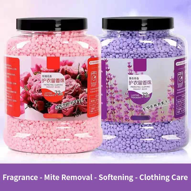 750g Long-lasting Fragrance Booster Scent Beads for Laundry Super Large Barrel Softener Beads Best Quality 72 Hours Freshness
