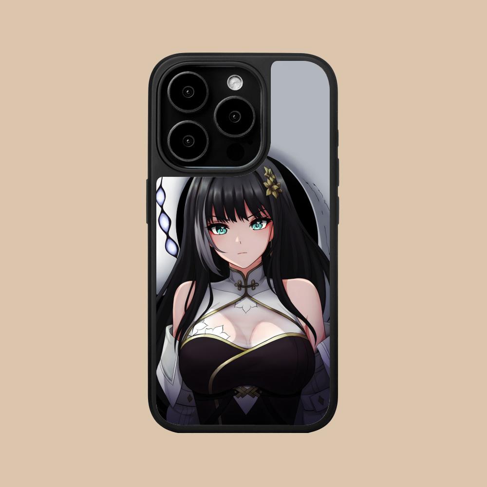 Wuthering Waves Baizhi Phone Case for iPhone 17 16 15 14 13 12 11 Air Pro Max Plus Matte Surface Cover