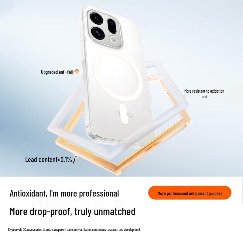 OPPO Find X9/X9 Pro Magnetic Lens Protection Phone Case