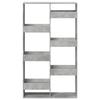 Maison Exclusive - Bibliothèque gris béton 100x33x175 cm bois d'ingénierie
