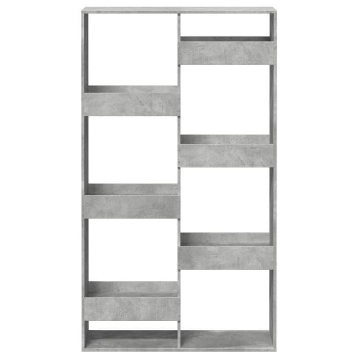 Maison Exclusive - Bibliothèque gris béton 100x33x175 cm bois d'ingénierie