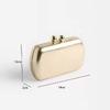 Fashion New Clutch Gold Shoulder Evening Party Styling Bag Pu Leather Crossbody Original Women's Bags Handbags Luxury Designer