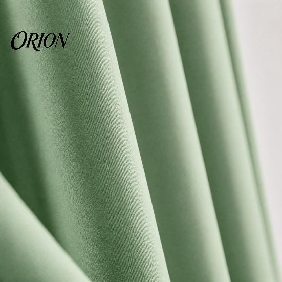 Versatile Home Decor Curtains 1 Panel Blackout Curtain, 39 Inch Wide, Heat & Light Blocking Soft Drape Window Shades Grommet Top, Thermal Insulated