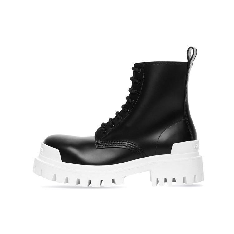 Balenciaga Strike 20mm Bootie 'Black White' Women's 590974WA9671090