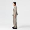 PEACEBIRD Men's Short Slim Fit Double-breasted Suit Jacket
