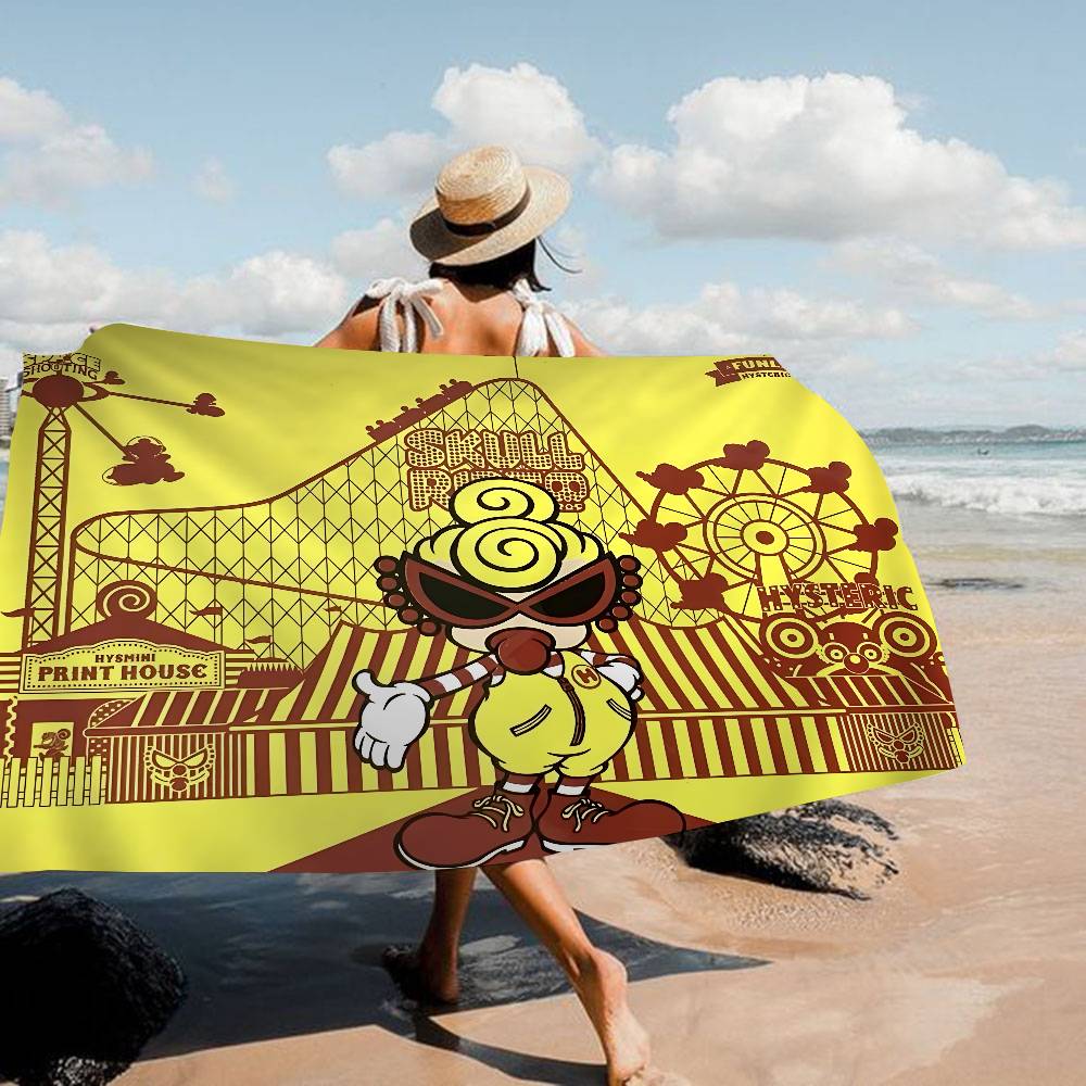 Japan Fashion Hysteric Mini Microfiber Beach Towel Absorbent Quick dry Soft Yoga Swimming Resort Mountain Climbing Towel