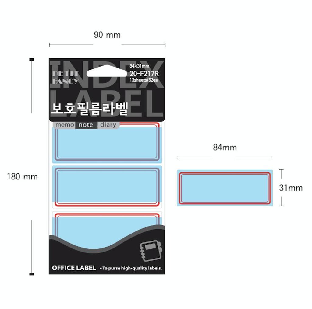 Petit Fancy Koruyucu Film İndeks Etiket Çıkartmaları (Her Birinden 10'ar adet) İndeks Etiketi / Kategori Etiketi / Ofis Etiketi / Etiket Çıkartmaları / İşaretleme Araçları - 42 Seçenek