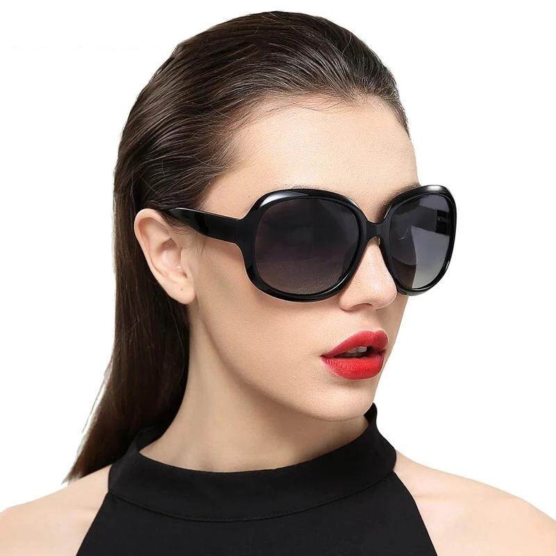 Ochelari de soare oversize pătrați rotunzi de modă femei de lux nepolarizați ochelari de soare ovali mari pentru femei nuanțe vintage