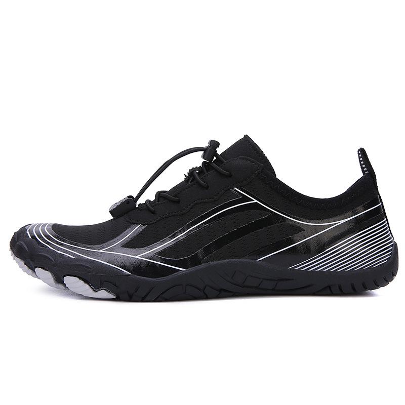 

Обувь для ручья, обувь для хождения по пляжу, обувь для дайвинга босиком, обувь для водных лыж, обувь для плавания, мужская и женская обувь для занятий фитнесом и йогой в помещении, обувь с пятью пальцами 35 чёрный