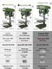 Shushang Industrial Grade 16MM/20MM Multi-functional Drill Press and Tap, High Power Heavy Duty Bench Drill.