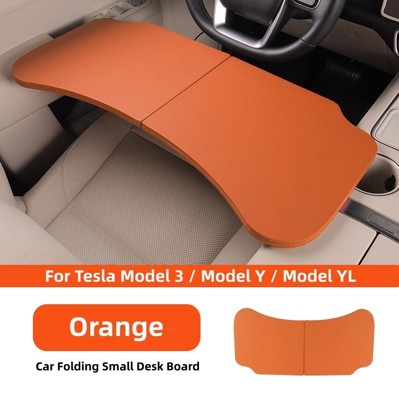 Tesla Model 3/Model Y/Model YL Katlanabilir Küçük Masa Panosu Araba Sürücü Direksiyon Simidi Yemek Masası Koltuk Dizüstü Bilgisayar Masası Tepsi Braketi