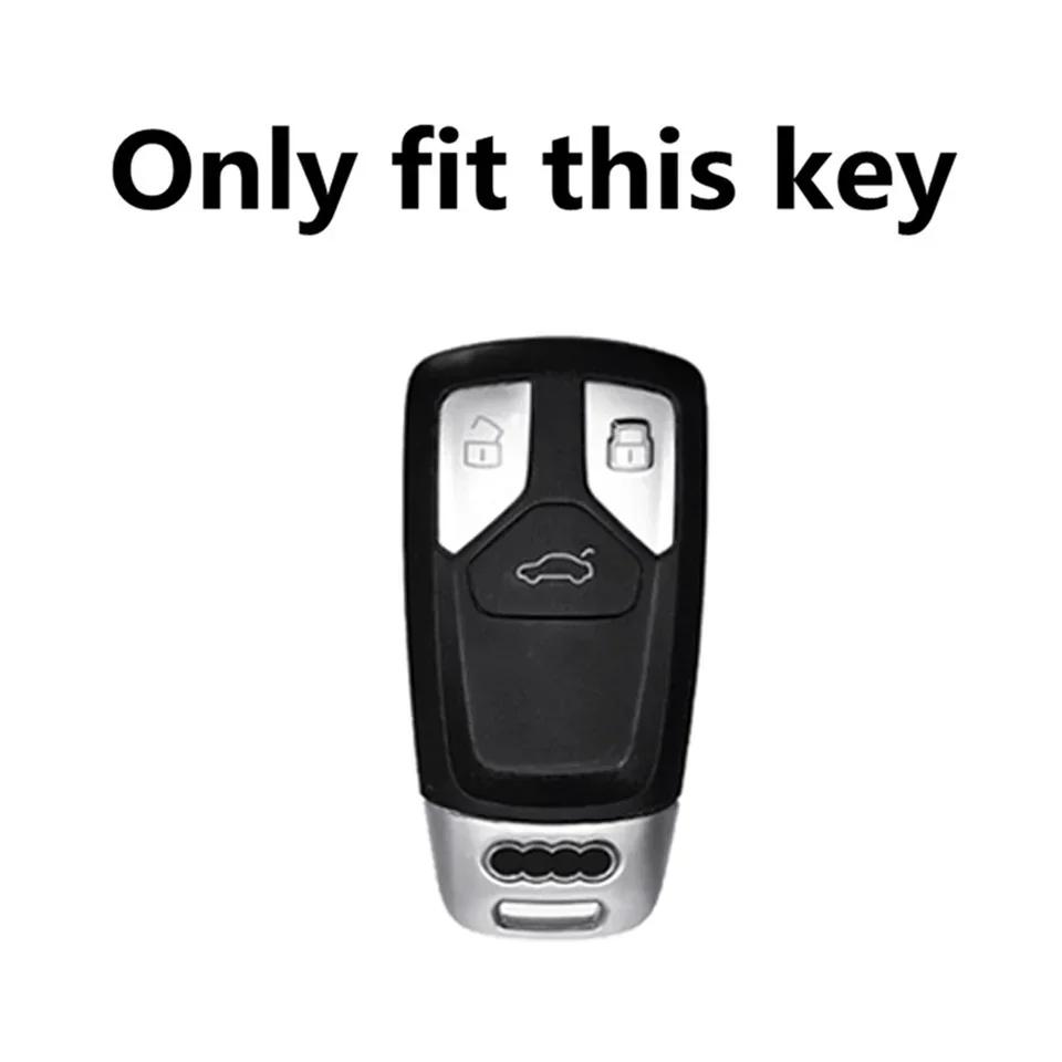 Husă pentru chei de mașină Husă pentru chei pentru A1 A3 8v A4 B9 A5 A6 C7 Q3 Q5 Q7 Tt Holder Shell Auto Keychain Protect Set Accesorii