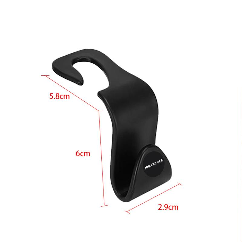 Auto Seat Headrest Hook Storage Hanger Car Interior Accessories For Mercedes Benz AMG W212 W205 W246 W177 W176 W213 GLC GLE GLS ML Welcome Laser
