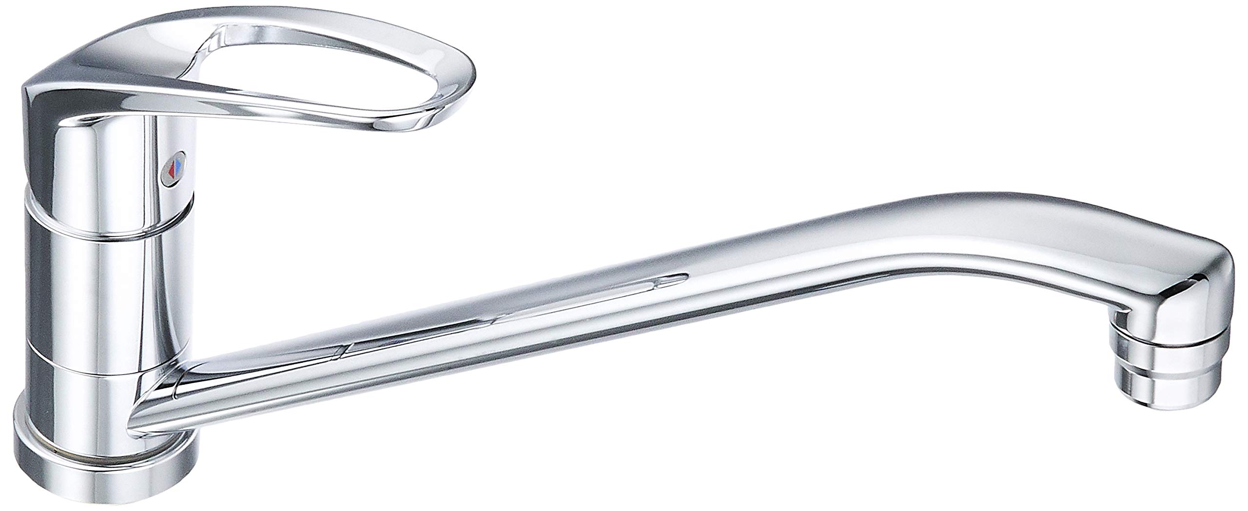 KVK Kitchen Mixer Spout Length KM5011TR3 Single-Lever Tap, 300mm,