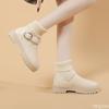 Fashion New high top boots for autumn  winter simple comfortable short boots fashionable anti slip wear-resistant women's boots