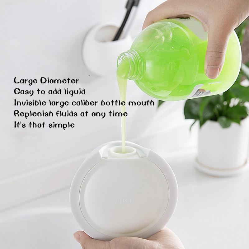 Wall-mounted Shower Gel Shampoo Press Bottle Bathroom Hand Soap Shower Gel Bottle Toilet Lotion Bottle