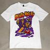 Vale da Morte Tigres LSU Futebol Gráfico Camiseta Roxo Dourado Tee Unissex NOVO Presente