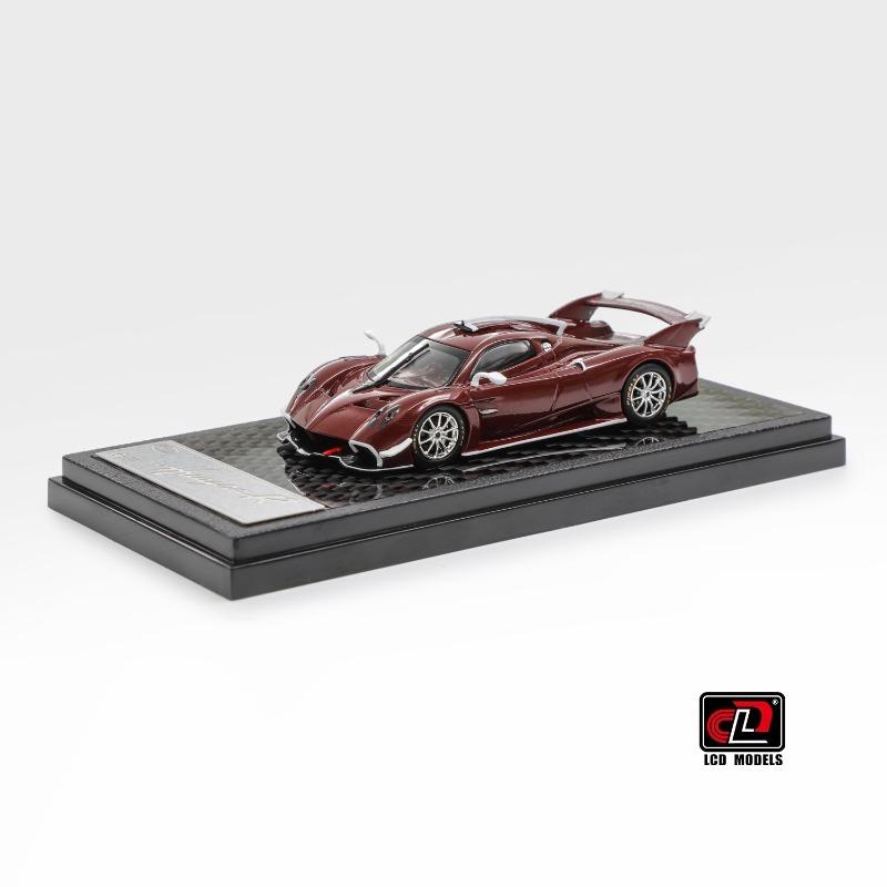LCD 1:64 Pagani Huayra R alloy die-casting car model as a gift desktop ornament for boys