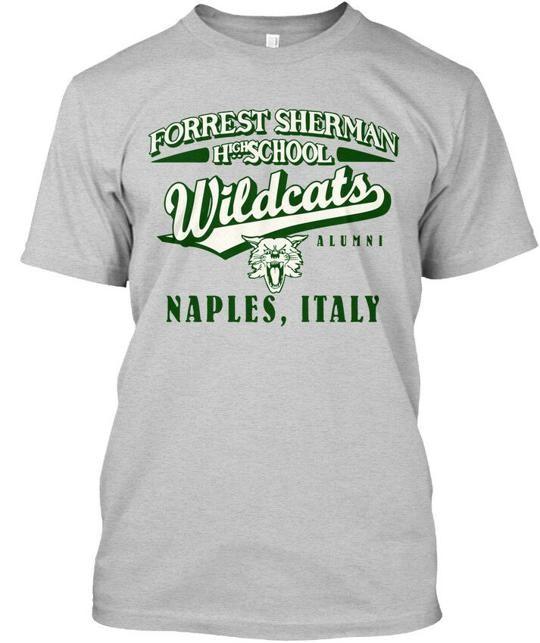 

Vintage Forrest Sherman High School - Wildcats T-Shirt Made in USA S to 5XL M