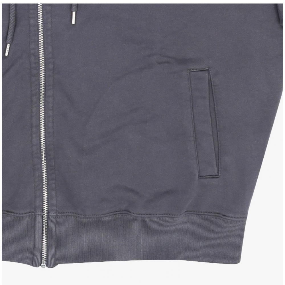 MaiSon KitSune Naszywka z Głową Lisa Męska S Bluza z Kapturem na Zamek Pm02138km0340