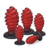 Classic Spiral Shaped Dildo Rear Anal Plug Stick Female Silicone Masturbator Adult Products Male Anal Plugs