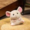 Cute Cow Plush Toy Soft Fluffy Stuffed Animal Doll Adorable Owl Chinchilla Plushies Cuddly Doll