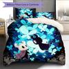 Hollow Knight Pattern Bedding Quilt Set  Home Decoration  Gift (1 * Duvet Cover + 2 * Pillowcase  Without Core)