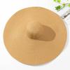 Summer Large Wide Brim Foldable Sun Hats for Women Oversized Sun Shade Hat Travel Straw Hat Lady UV Protection Beach Hat