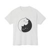 Kat Yin en Yang T-shirt Heren Dames T-shirts Top