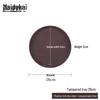Maidekai Tempered Non-Slip Round Serving Tray