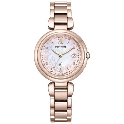[Citizen] Cross Sea Fotovoltaické Eco-Drive Rádiem řízené Hodinky Vodotěsné Limitovaný Model Sakura Růžová ES9467-89N Dámské Růžové