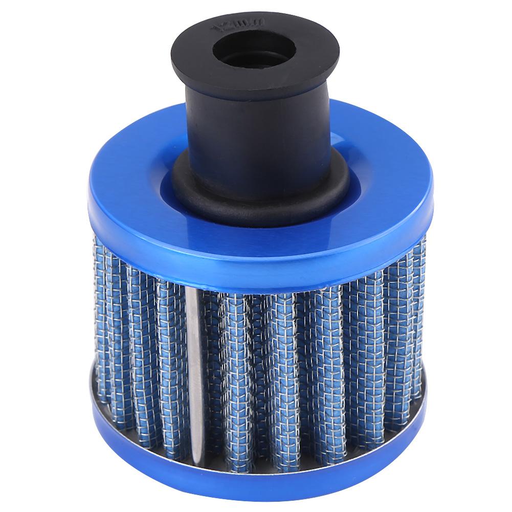 0.5L Universal Aluminum Car Engine Oil Catch Tank Can Reservoir Breather Filter