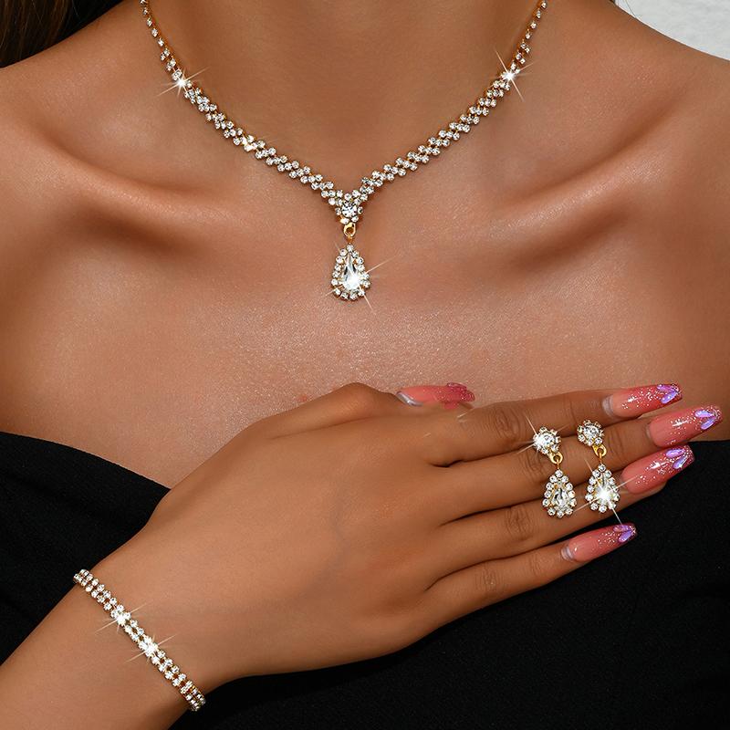 

Дизайн Стильні Підвіски та Сережки у Формі Краплі Води/Зелений/Червоний/Синій/Срібний/Шампань та Багато Інших Варіантів