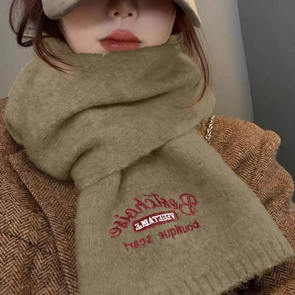 Winter Tassel Cashmere Scarf Shawl -purpose Thick Warm Neckband