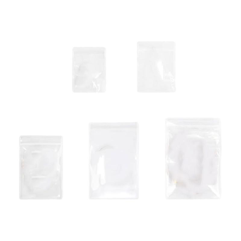 Premium PVC Transparent Jewelry Pouches For Organizing And Protecting Accessories Storage Bags For Earrings Necklaces