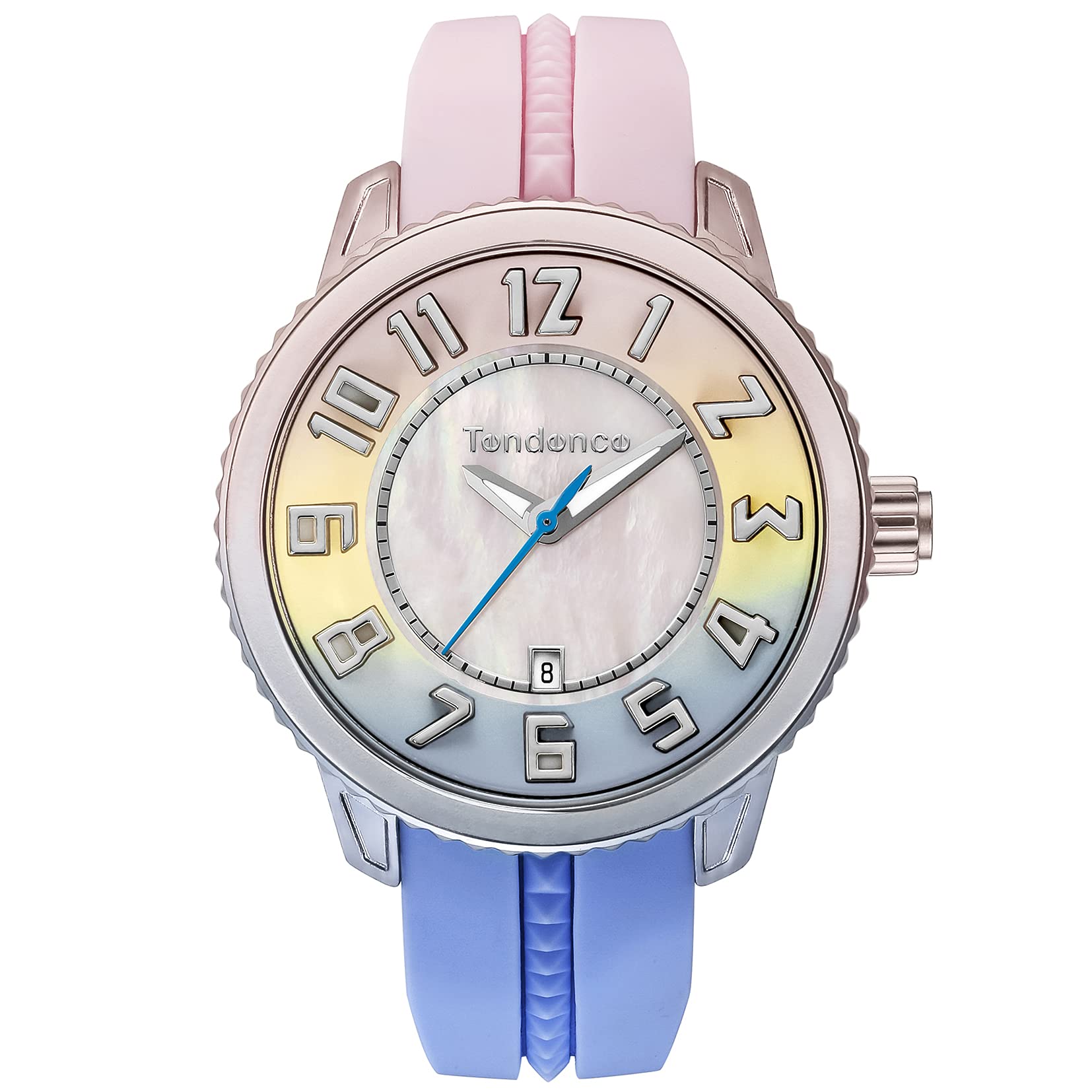 

Watch Gulliver De Color Medium Dial Aluminum Mineral Glass Quartz 42MM Watch TY933003 Pink [Tendence] Pink/Blue Women s [Item]