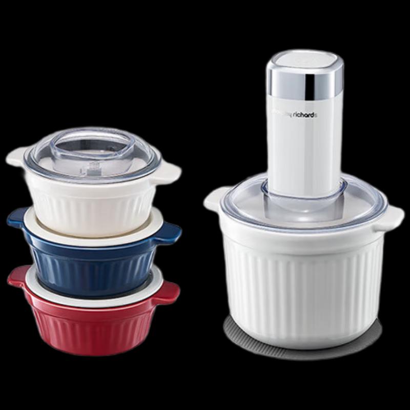 Morphyrichards Electric Food Chopper & Meat Grinder CN plug (adapter included)
