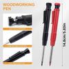 2.8mm Solid Carpenter Pencil Built-in Sharpener Mechanical Pencil  Woodworking Construction