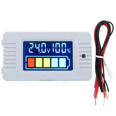 Battery Capacity Indicator LCD Digital Display Voltmeter Power Tester 0 100V Battery Capacity Meter