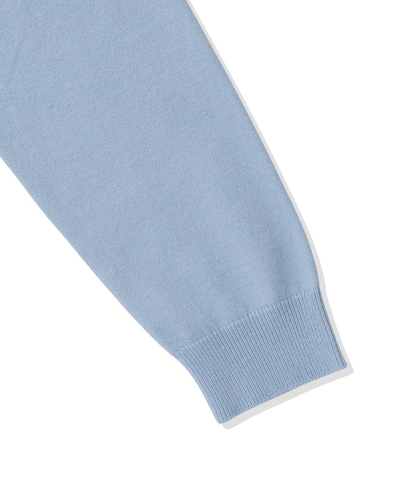 CGP (Women) Square Logo Knit - Sky Blue