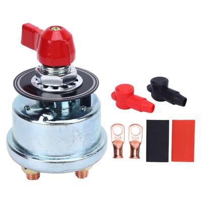 DC 12V 48V 300A Akü İzolatör Anahtarı Kiti 3 8in M10 Saplama RV Tekne için Akü Kesme Anahtarı