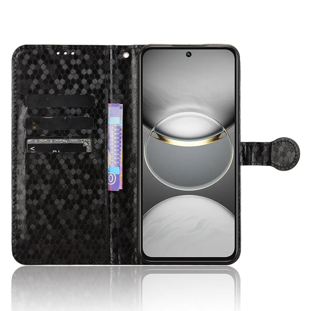For TECNO Spark 30 Pro 4G Wallet Case Dot Pattern Imprint PU Leather Phone Cover