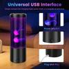 LED Jellyfish Lava Lamp USB Electric Jellyfish Night Lamp Multi Color Desktop Mood Light Decoration for Children Room Home