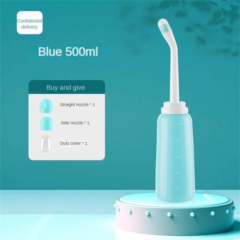 500ml Tragbares Bidet-Spray Hand-Reise-Bidet für schwangere Frauen Reinigungswasserwaschflasche